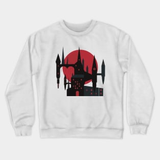 Gothic Castle Crewneck Sweatshirt